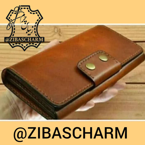 کیف جیبی و دستی موبایل و پول و مدارک چرم دستدوز