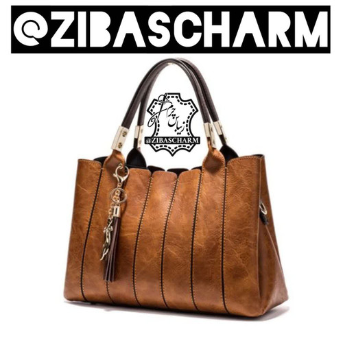 کیف زنانه مجلسی چرم طبیعی دستدوز