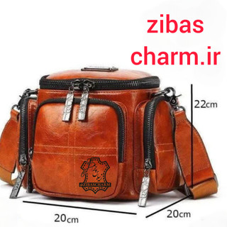 کیف غذا و خبرنگاری چرم طبیعی دستدوز